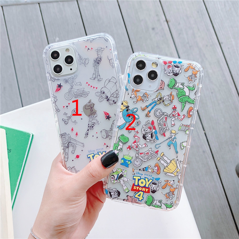 Ốp lưng chất liệu TPU họa tiết hoạt hình câu chuyện đồ chơi cho iphone 6 6s 7 8 plus iPhoneX XR XS Max