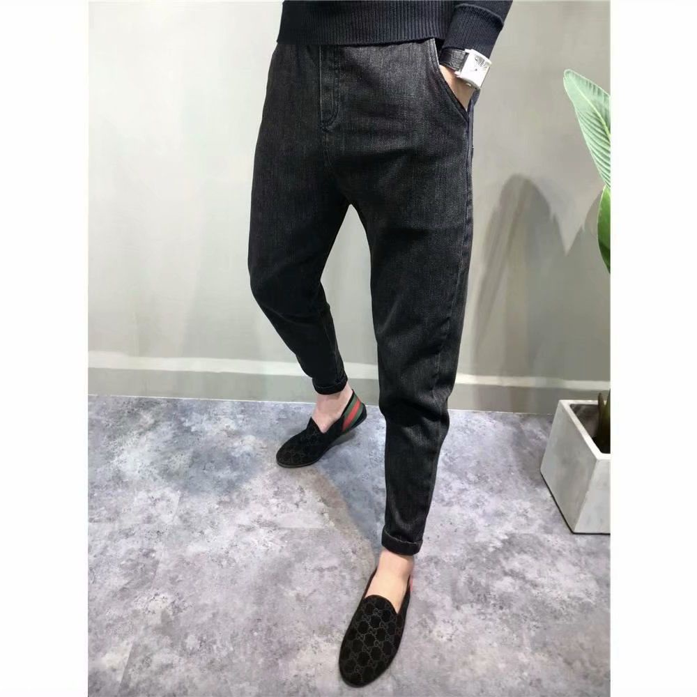 Quần Jean Ống Rộng Plus Size Cho Nam