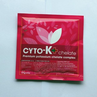 Chelate kali cyto-k+ - phân bón siêu kali - nhập khẩu tây ban nha