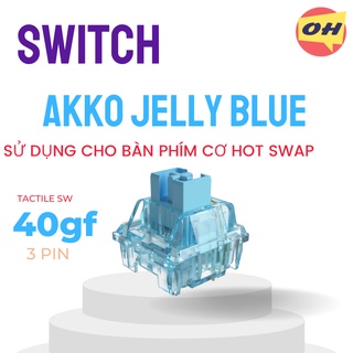 Switch thay nóng cho bàn phím cơ AKKO CS switch - Jelly Blue