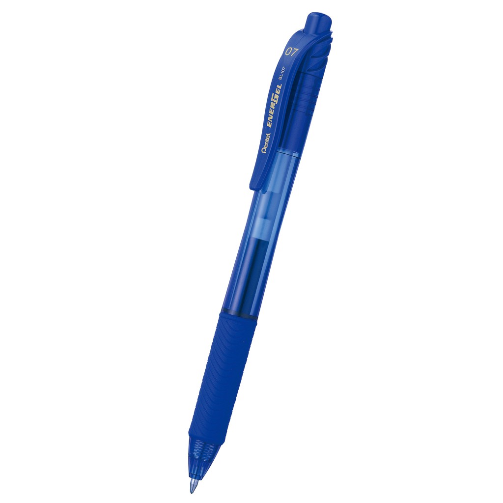 Bút ký Pentel mực gel 0.7mm xanh BL107 hàng chính hãng 100%