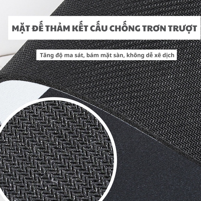 Thảm Chùi Chân Silicon siêu thấm hút Hình Thú Cắt 3D,đế Cao Su Chống Trơn Trượt Cao Cấp 40*60cm