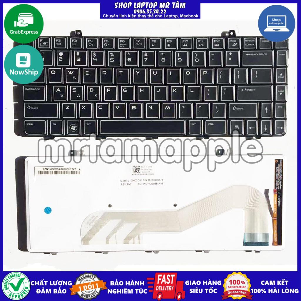 (KEYBOARD) BÀN PHÍM LAPTOP DELL ALIENWARE M11X R1 dùng cho Alienware M11X R1