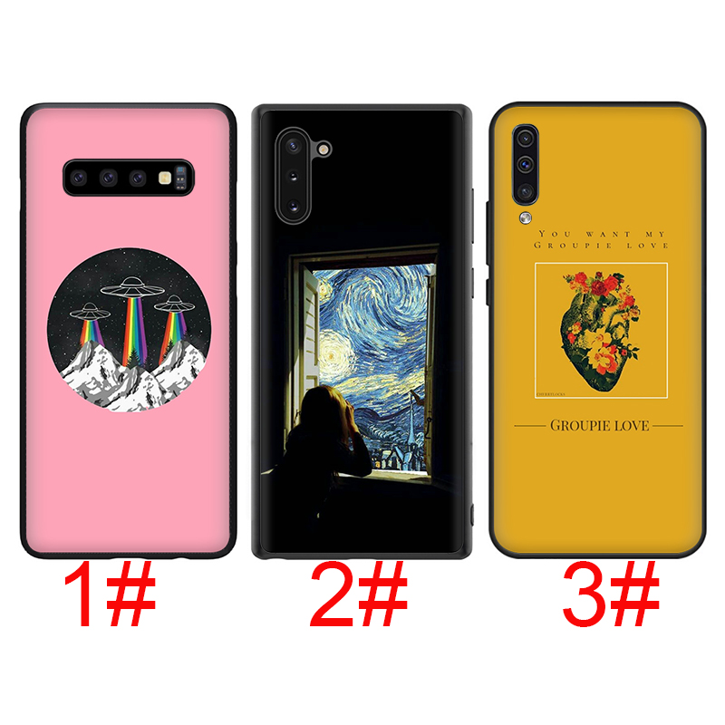 Ốp Lưng Mềm In Hình Tranh Vẽ Van Gogh Cho Samsung Galaxy A21 A21s A20e M10 M11 M20 M21 M30 M31 M30s M40 Note 20