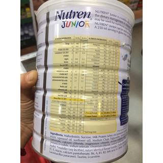 Sữa tăng cân Nutren Junio 800g