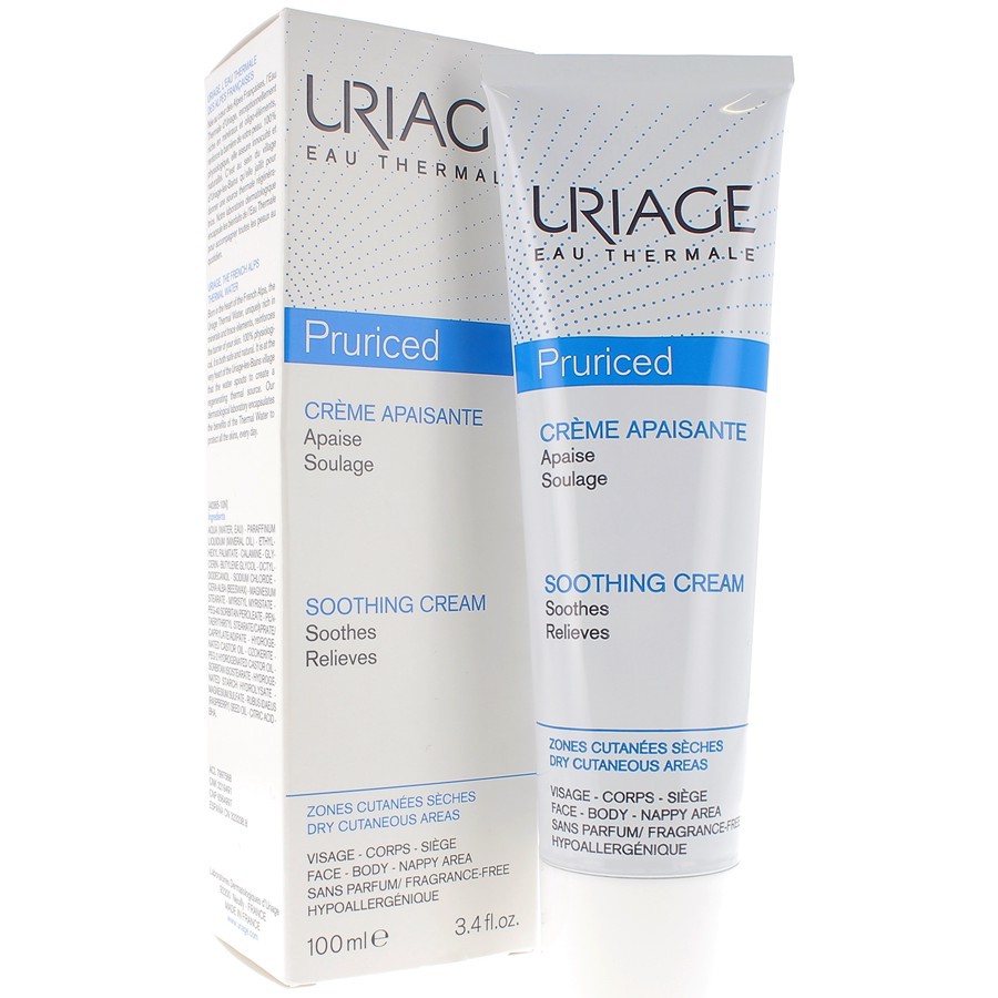 URIAGE PRURICED CRÈME KEM CHĂM SÓC DA KHÔ KÍCH ỨNG, NGỨA, CHÀM 100ML