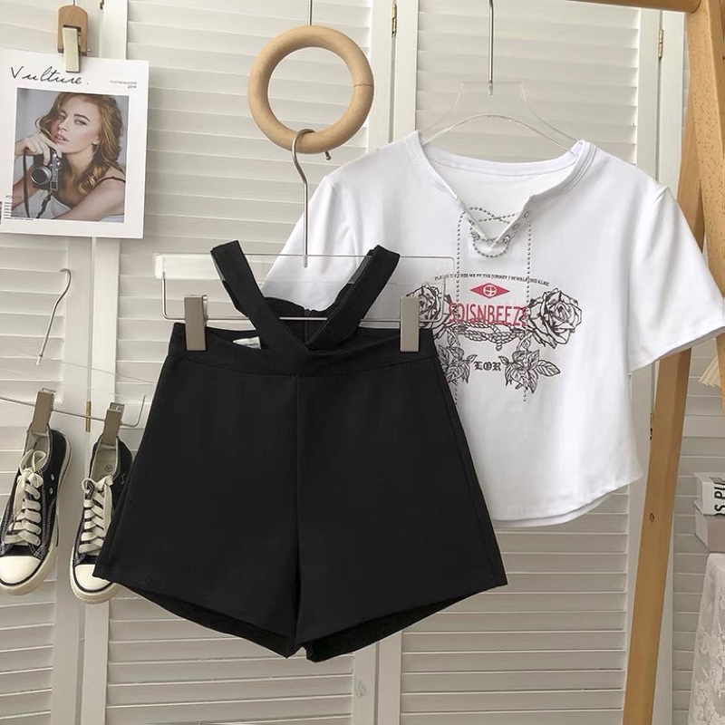 Quần short nữ cạp cách điệu, quần đùi dance nữ khoá sau, vải co giãn