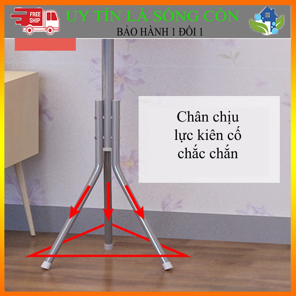 [TIỆN NGHI- CHẮC CHẮN] Cây treo quần áo, mũ đa năng (CTM03)