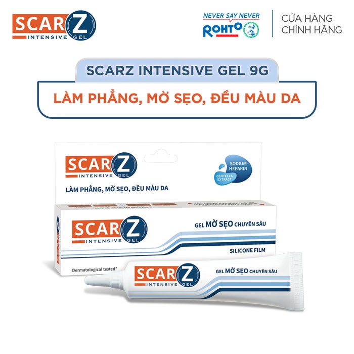 Kem mờ sẹo, phục hồi da hư tổn Scar Z (Tuýp 9g)