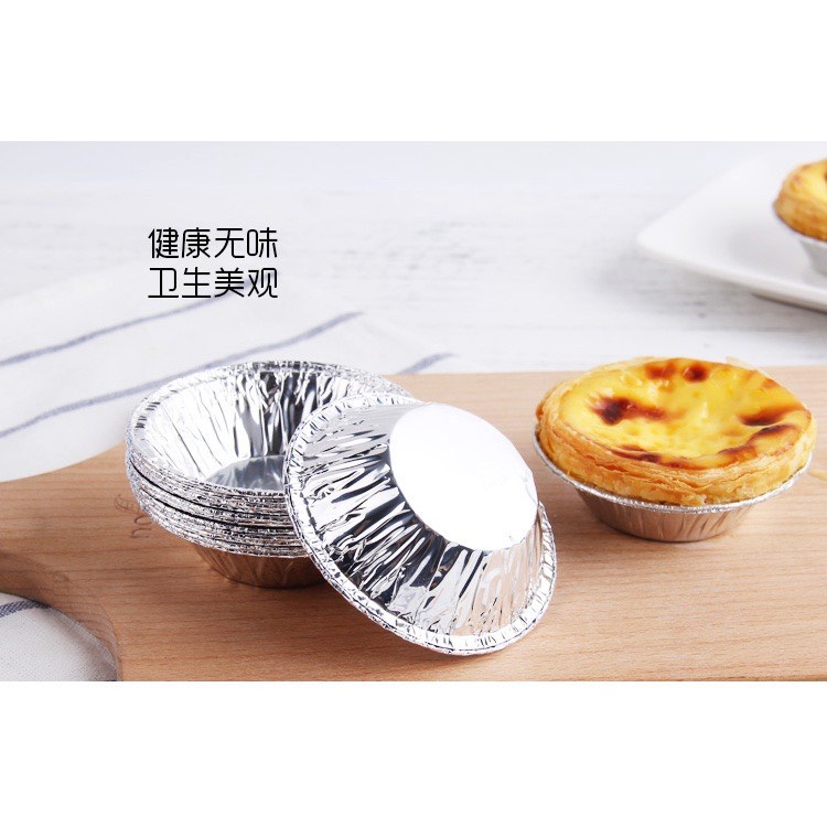Set 100 khuôn giấy bạc nướng bánh, nướng hàu tiện lợi