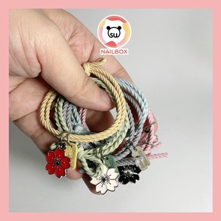 Dây cột tóc hoa anh đào