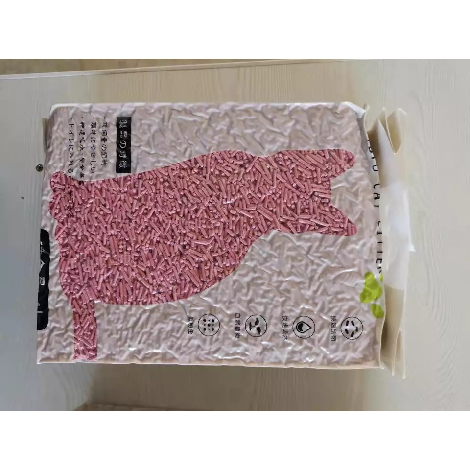 Cát Mèo Đậu Nành | Cát Vệ Sinh Tự Nhiên 100% Cho Mèo | Tofu Cat Litter | Xả Được Trong Toilet 2.5KG 6 Lít #CatCatCat