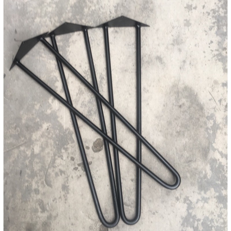 Chân bàn sắt hairpin loại 2 thanh sắt