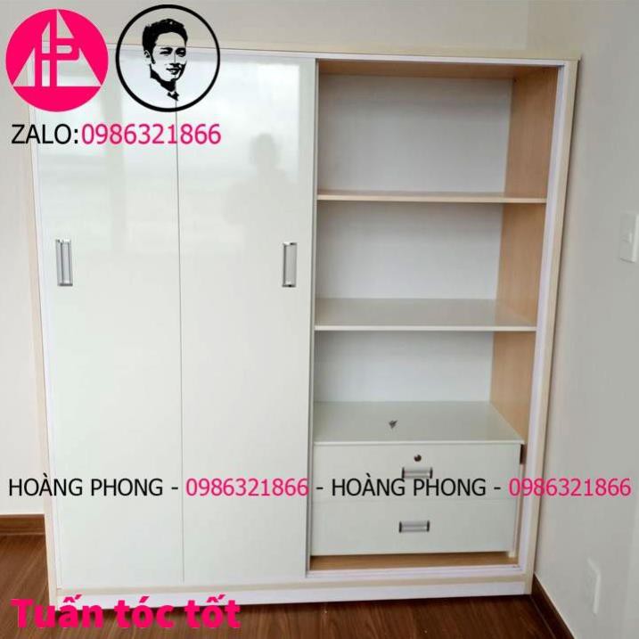 Tủ nhựa đài loan cao cấp - 4 cánh lùa (1m62 x 1m85) Miễn phí vận chuyển Bảo hành 2 năm tận nơi