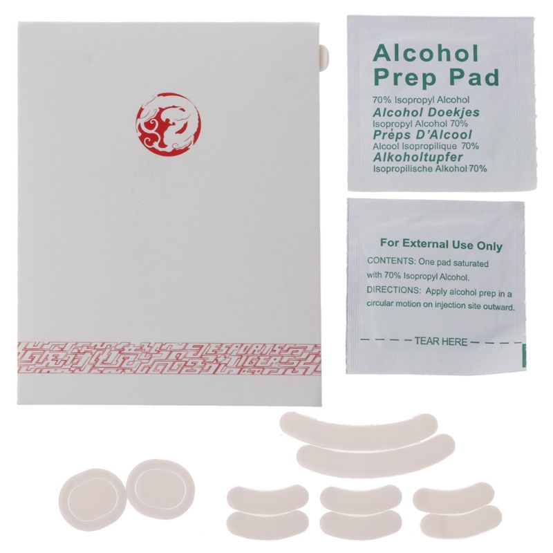 Set 2 Miếng Lót Chuột Không Dây Cạnh Cong Màu Trắng Trơn Cho G Pro
