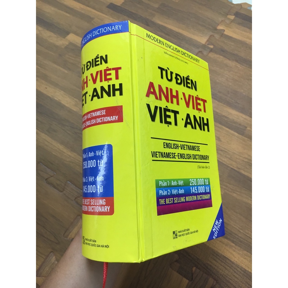 Sách - Từ điển Anh Việt - Việt Anh (bìa cứng)