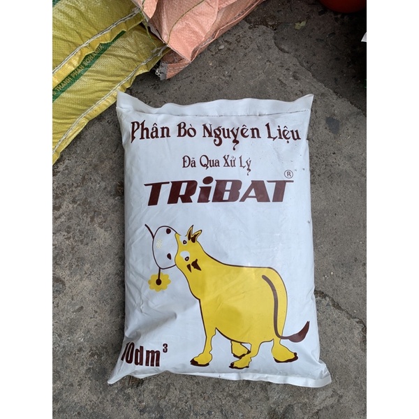 Phân bò Tribat 10dm đã qua xử lí