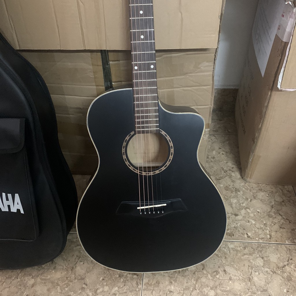 ĐÀN GUITAR HD11 FULL ĐEN LÌ