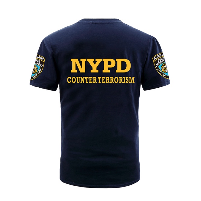 Áo thun lính NYPD_chiến thuật_quân đội