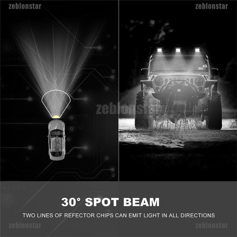 ❤Đèn LED 18W 4WD Chất Lượng Cao Dành Cho Jeep / ATV / SUV
