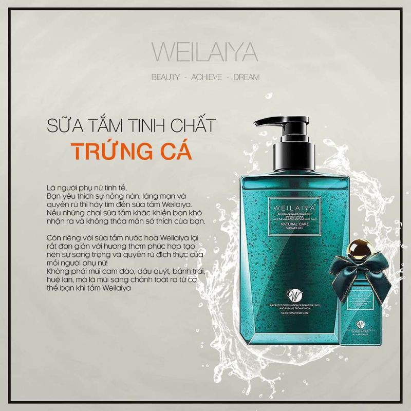 ❤SỮA TẮM HƯƠNG NƯỚC HOA SIÊU CẤP ẨM WEILAIYA [CHÍNH HÃNG]❤