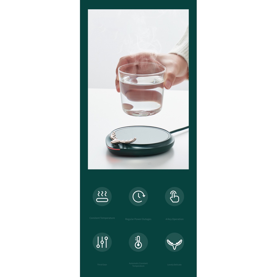 Đế Hâm Nóng Cốc Mini Uareliffe 220V