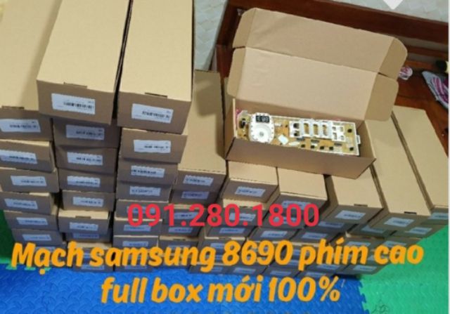 [Mã ELHA22 giảm 5% đơn 300K] [Mã 252ELSALE hoàn 7% đơn 300K] Bo mạch main máy giặt Samsung 8690 cửa ngang chính hãng