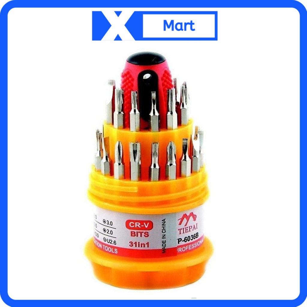 Bộ vít mini cầm tay 31in1 đa năng - Vít mini sửa điện thoại máy tính 30 đầu