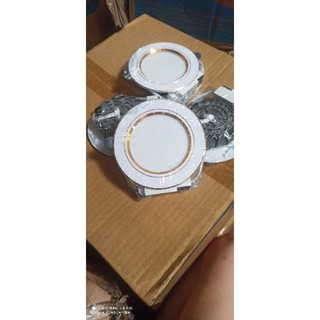 Đèn âm trần mắt trâu 7w phi 90 3 mầu