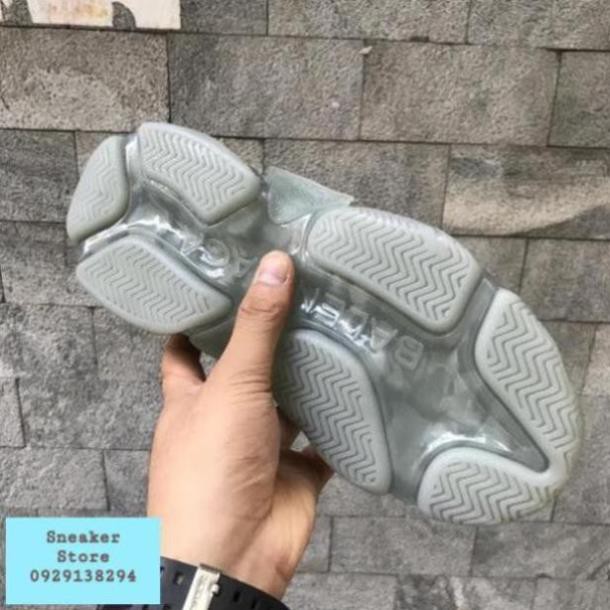 𝐒𝐀𝐋𝐄🌺𝐓Ế𝐓 [Giày Tết] Sneaker giá rẻ  Giầy balenciaga xám đế trong 1:1 ( full box + free ship ) uy tin . 2020 ✔️ 2020 new