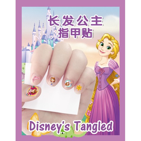 [Hàng mới về] Miếng dán móng trang trí dễ thương họa tiết hoạt hình chống thấm nước tự dính