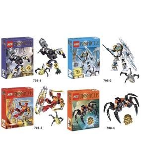 Hộp lắp ráp bionicle 708-4