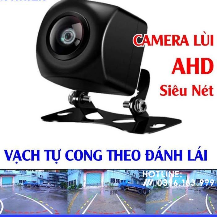 Camera lùi AHD 1080P đánh theo góc lái siêu nét chống nước chống bụi