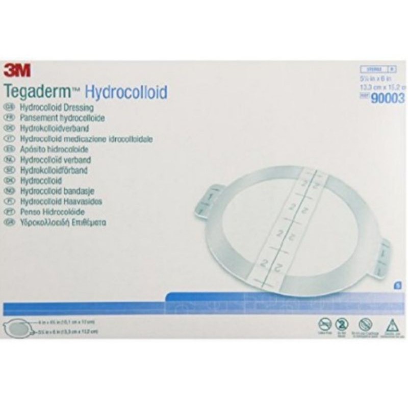 Băng Tegaderm Hydrocolloid hình oval 90003