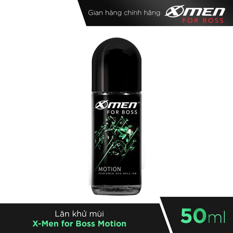 Lăn khử mùi Xmen Boss  50ml( Intense- Luxury- Motion)