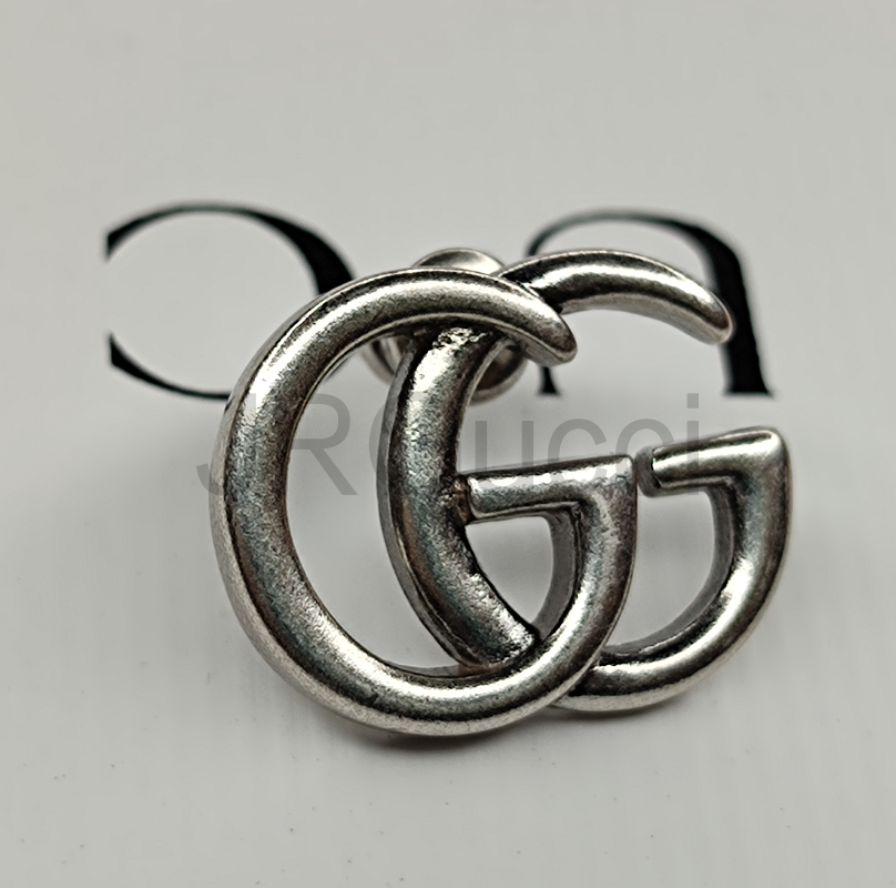 Phụ kiện trang trí đồ thời trang hình biểu tượng Gucci 2021
