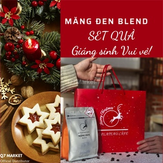 Combo Set Quà Tặng Cà phê Robusta rang xay, thơm ngon hương vị đậm đà, Măng Đen Blend coffee, q7market