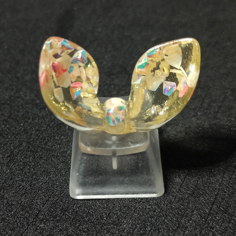 Phụ Kiện Nắp Bàn Phím Cơ Handmade Màu Hồng Họa Tiết Hoạt Hình btsg Dễ Thương