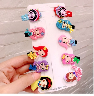Set 10 Kẹp Tóc Hoa Quả Cute Cho Bé