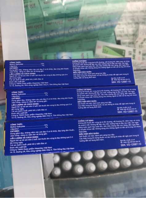 SALONPAS GEL - GEL XOA BÓP