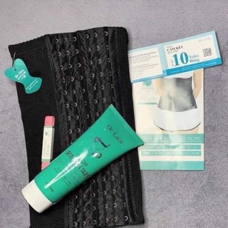 Combo đai định hình và kem tan mỡ dr.lacir