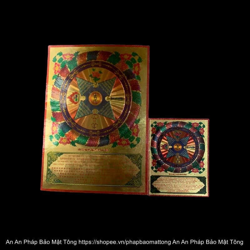 Miếng dán Hộ Luân Kim Cang giáp (Kim Cang Giáp Phẫn Nộ Liên Hoa Sinh)