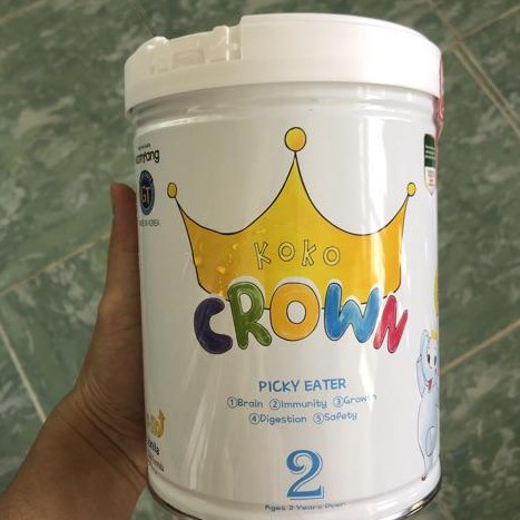 Sữa bột koko Crown 2 ( cho trẻ biếng ăn ) 800g