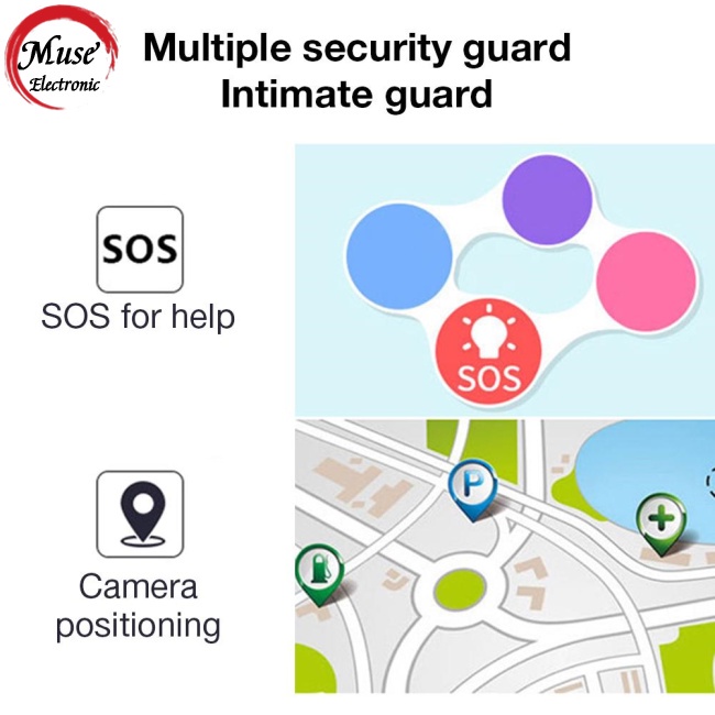 Đồng Hồ Thông Minh Q16 Ipx67 Chống Nước Có Định Vị Gps Và Đèn Cho Trẻ Em