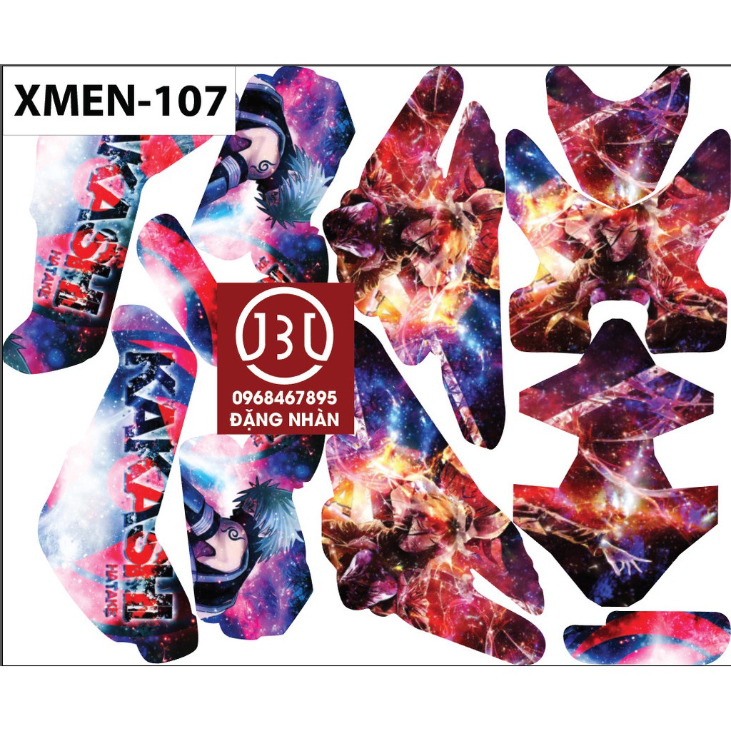 TEM TRÙM XE ĐIỆN XMEN 107