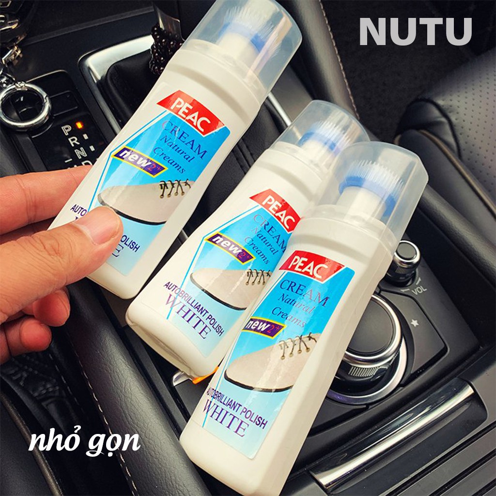 Combo 2 Chai Tẩy Trắng Giày PEAC Nhỏ Gọn Mang Theo Dễ Dàng