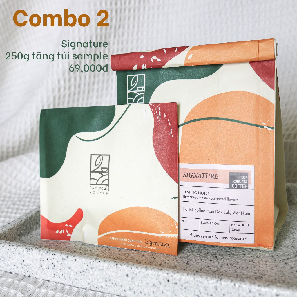 Cà phê Robusta DakLak nguyên chất rang mộc 100% vị đắng đậm đà ngọt hậu hương thơm mạnh mẽ từ TaynguyenSoul | BigBuy360 - bigbuy360.vn