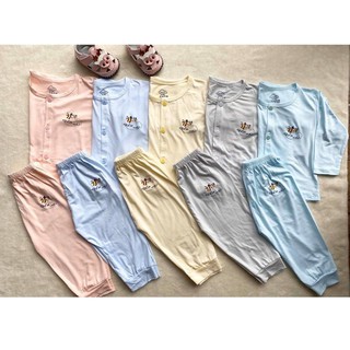 Đồ Bộ Cho Bé 💝 FREESHIP 💝 Bộ Quần Áo Dài Tay Unchi Cho Bé Sơ Sinh Vải Petit QATE108 siêu mềm mịn