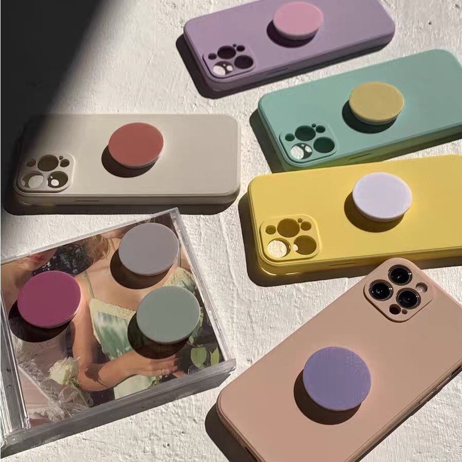 Popsocket pop chống điện thoại màu trơn