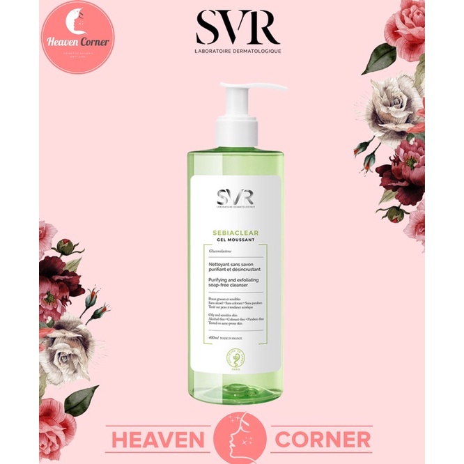 Sữa rửa mặt Sebiaclear SVR 400ML - Bản mới
